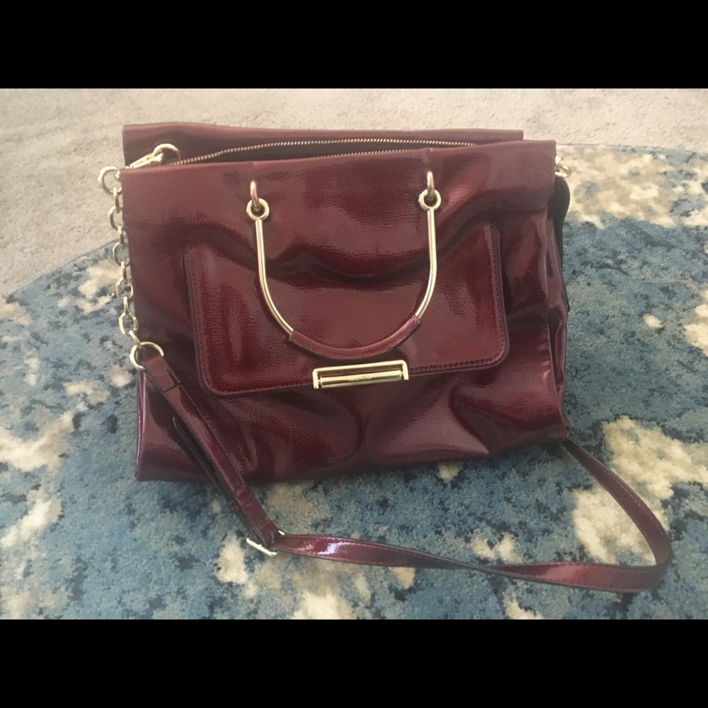 Nine West maroon handbag